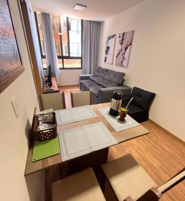 Centro Apartamento | Apartamento 1 quarto, com garagem no centro próximo Hospital de Caridade