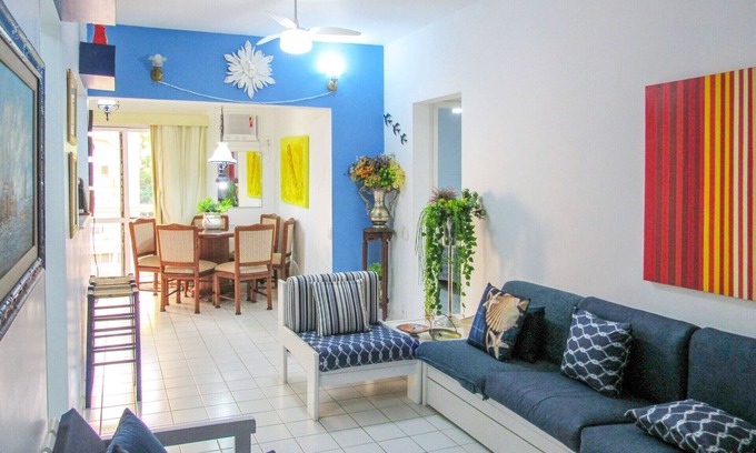 Morro do Maluf Apartamento | Apartamento a 70m da Praia de Pitangueiras/SP