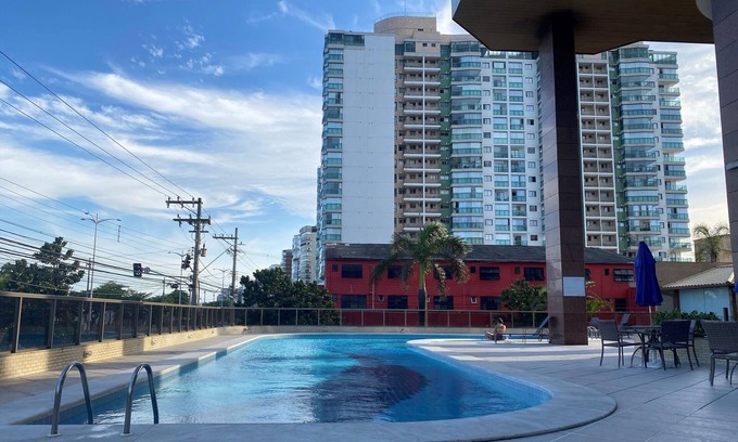 Praia de Itaparica Apartamento | Apartamento aconchegante com vista para o mar