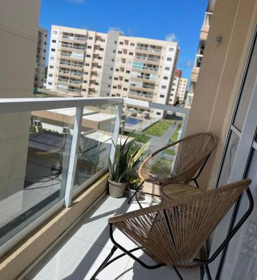 Aruanda Apartamento | Apartamento aconchegante com piscina à 4km da Praia de Aruana