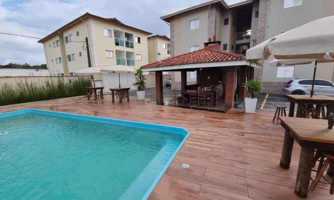 Downtown Ubatuba Apartamento | Apartamento aconchegante com piscina - Praia Grande
