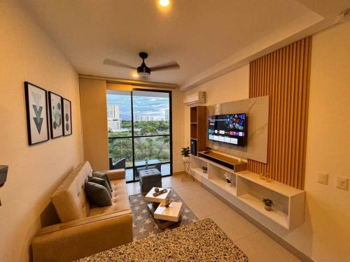 Santa Marta Apartamento | Apartamento Celeste a Pasos del Mar y Aeropuerto