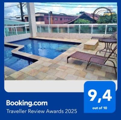 Aviacao Apartamento | Apartamento Com Piscina e Sacada Gourmet- Aviação#