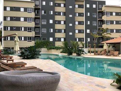 Estufa II Apartamento | Apartamento com piscina aquecida e churrasqueira