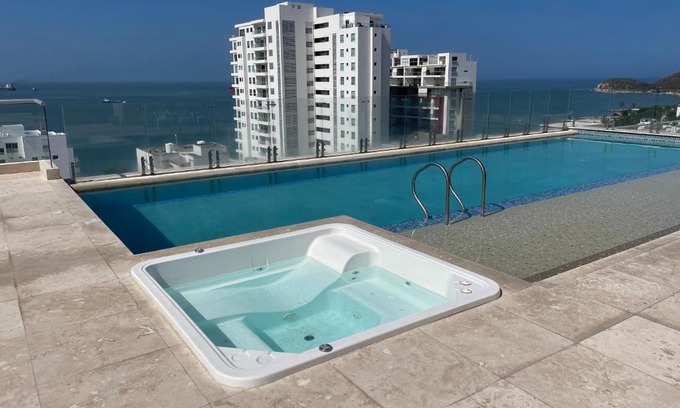 Pozos Colorados Apartamento | Apartamento con vista espectacular 13 - Pozos Colorados Santa Marta