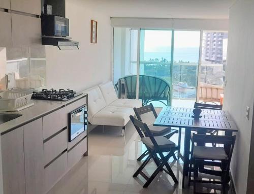 Pozos Colorados Apartamento | Apartamento con vista al mar en Santa Marta Pozos Colorados