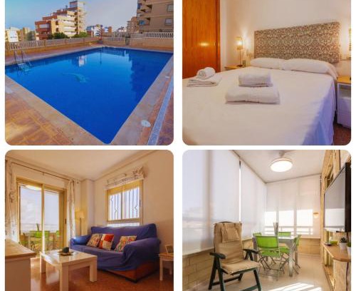 Los Arenales del Sol Apartamento | Apartamento en Arenales con Piscina y Terraza Soleada