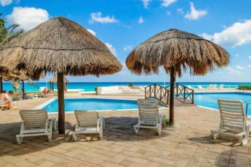 Centro de Cancún Apartamento | Apartamento en Zona Hotelera frente a la Playa Quintana Roo, México