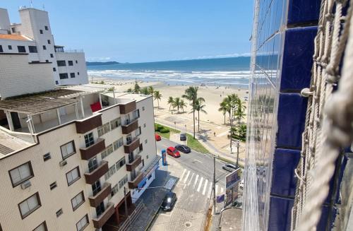 Vila Assuncao Apartamento | Apartamento Kit Ocian na Praia Grande Frente Mar