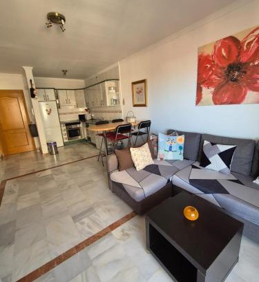 San Luis de Sabinillas Apartamento | Apartamento Manilva con terraza y piscina