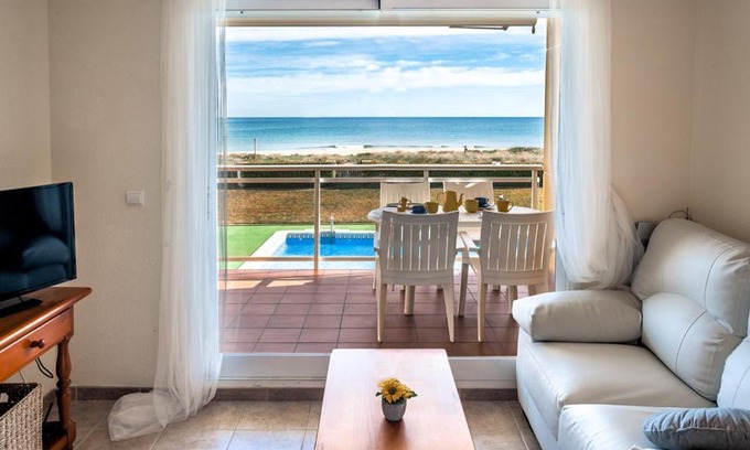 Playa de Xeraco Apartamento | APARTAMENTO Nat EN PRIMERA LINEA DE PLAYA