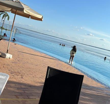 Compensa Apartamento | Apartamento no tropical executive hotel com varanda, 1 cama de casal e 2 camas de solteiro
