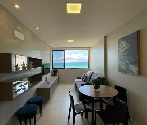 Cruz das Almas Apartamento | Apartamento novo, vista mar, área nobre de Maceió.