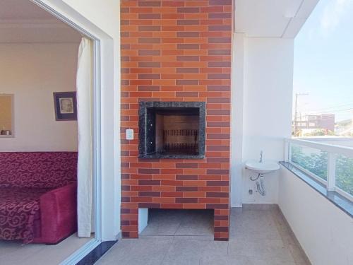Santinho Apartamento | Apartamento Santinho, churrasqueira e ar - INE103