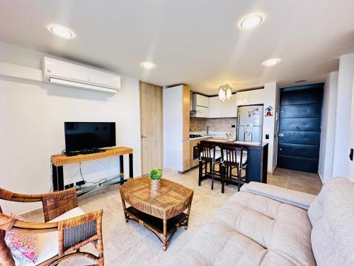 Ricaurte Apartamento | Apartamento Santis moderno y completo vacacional
