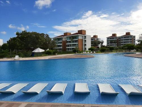 Aquiraz Apartamento | Apartamento Térreo no Catu Lake Resort Aquiraz