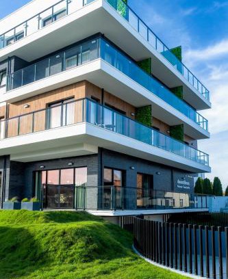Swinoujscie Apartamento | Aparthotel Green Concrete - Free Beach Bus