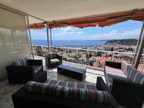 Lazaret Apartamento | ApartHotel Riviera - TERRASSE DES AGAVES - Amazing Sea View Nice Côte d'Azur