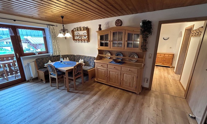 Ramsau bei Berchtesgaden Apartamento | Apartment Alpenblick, 62sqm for 4 persons with shower and balcony