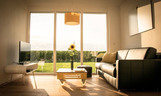 Oberrotweil Apartamento | Apartamento 'Südgarten' con vistas a la montaña, terraza privada y Wi-Fi