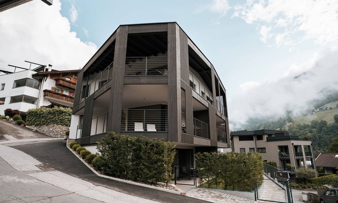 Saltusio Apartamento | Apartamento "Lodge Terrace Exclusive Large" con vistas a la montaña y Wi-Fi