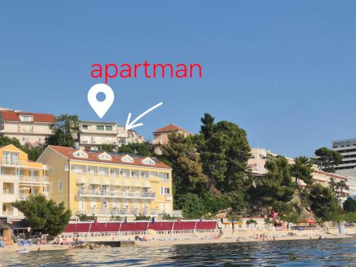 Podgora Apartamento | Apartman Lampić with beautiful sea view