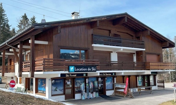 Le Bettex Apartamento | Apartment at the foot of the Bettex slopes with breathtaking views of Mont Blanc