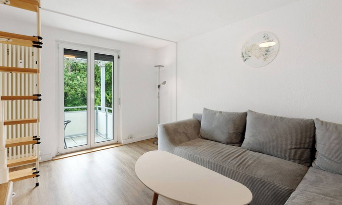 Radolfzell am Bodensee Apartamento | Apartamento 'Luna' con balcón y Wi-Fi