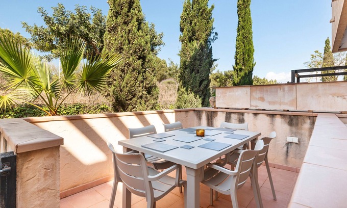 Fuente Álamo de Murcia Apartamento | Apartamento 'El Oasis Malasia 19 Bajo A' con piscina privada, Wi-Fi y aire acondicionado