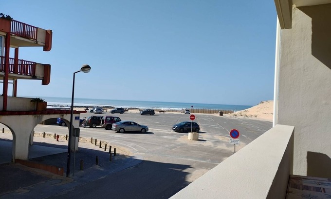 Vieux-Boucau-les-Bains Apartamento | Apartamento con vista al mar habitación separada parque privado. en residencia tranquila
