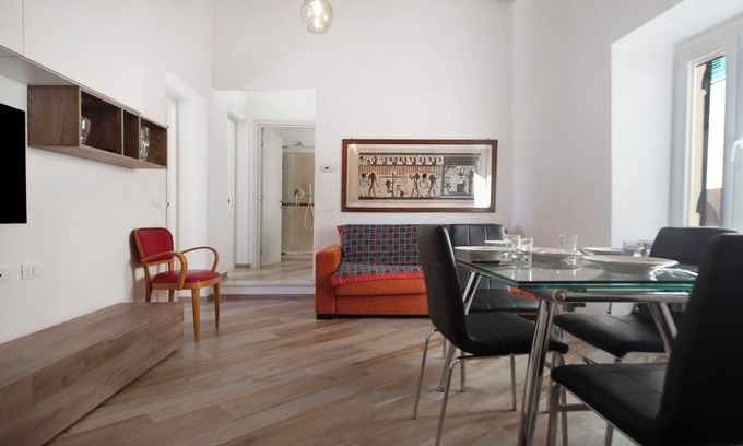 Castiglione Chiavarese Apartamento | Apartamento 'Ca' Rondine' con vistas al mar, Wi-Fi y aire acondicionado