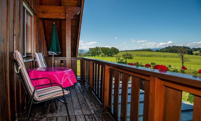 Oberreitnau Apartamento | Apartamento '1' con vistas a la montaña, jardín compartido y Wi-Fi