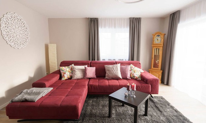 Gammertingen Apartamento | Apartamento '1' con terraza privada, jardín compartido y Wi-Fi