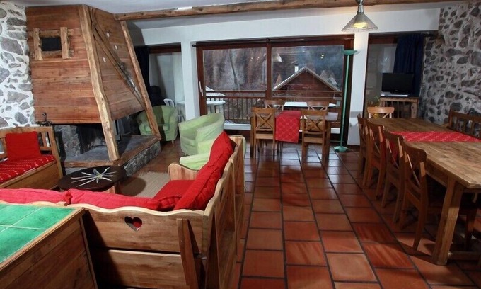 Saint-Chaffrey Apartamento | Apartamento 14 / 15pers 200m en el país natal rastrea estación de corazón ...