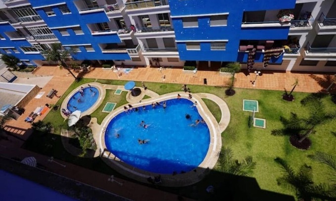Martil Apartamento | Apartment 2 bedrooms living room, swimming pool, wifi, 80 m², Martil
