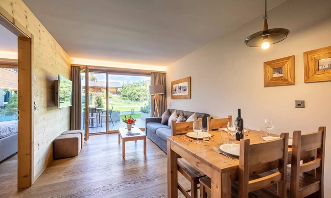 Vercorin Apartamento | Apartment 2 Rooms 4 People - Terrace or balcony