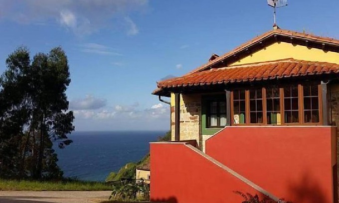 Priesca Cabaña | Apartamento 2 para 2 o 3 personas. Vistas al mar. Granja.