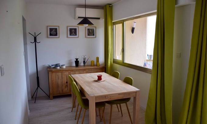 Coggia Apartamento | Apartamento a 200 m del mar para 4 personas, cerca de tiendas - Sagone