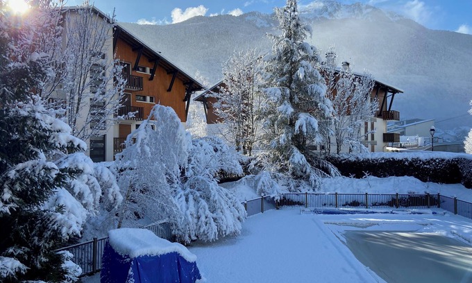 Saint-Lary-Soulan Apartamento | Apartment 203 mountain view Residence Les Rives de l'Aure.