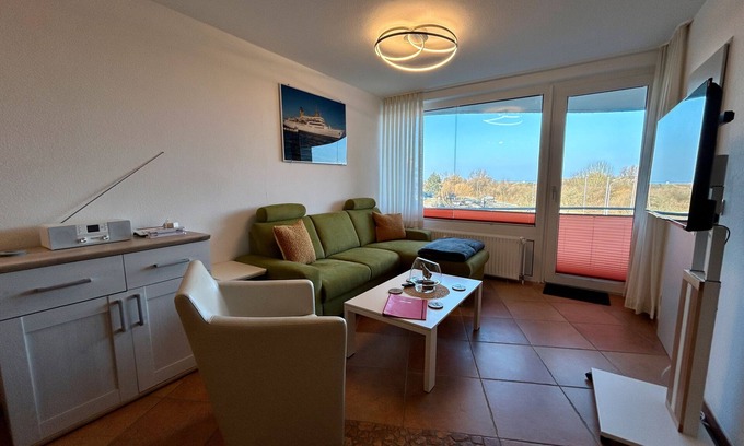 Duhnen Apartamento | Apartamento '208 Im Lord Nelson' con balcón y Wi-Fi