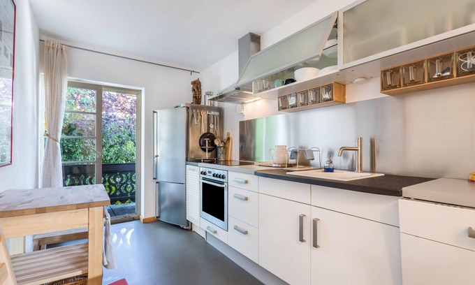 Brannenburg Apartamento | Apartamento 2Rad-Freunde con vistas a la montaña, balcón y Wi-Fi
