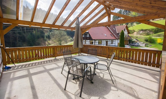 Oberkirch Apartamento | Apartamento '3, 62qm' con Terraza Privada y Wi-Fi