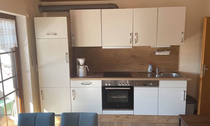 Haundorf Apartamento | Apartamento familiar en antigua granja con ovejas, cabras, patos, gallinas, conejos y gatos