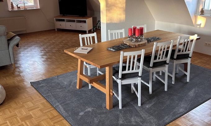 Goslar Apartamento | Apartment 3Bergeblick - 240sqm with a view of three of Goslar's most famous mountains