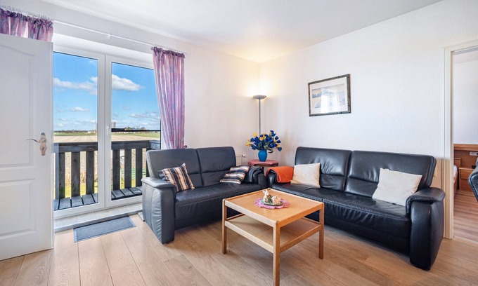 Hillgroven Apartamento | Apartamento '4-raum Fw 4' con jardín compartido, balcón y Wi-Fi