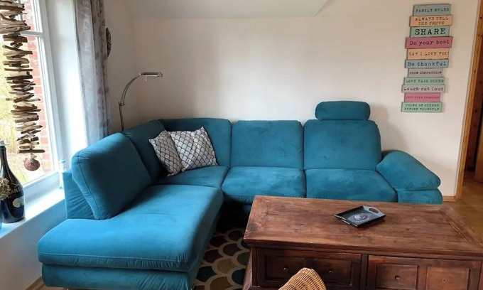 St. Peter-Ording Cabaña | Casita de campo '54 Grad Nord' con terraza privada y Wi-Fi