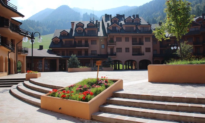 Montecampione Apartamento | Apartamento 6 camas en la residencia de 1200 metros