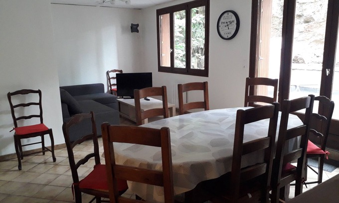 La Bourboule Apartamento | Apartment 8 people center of la bourboule