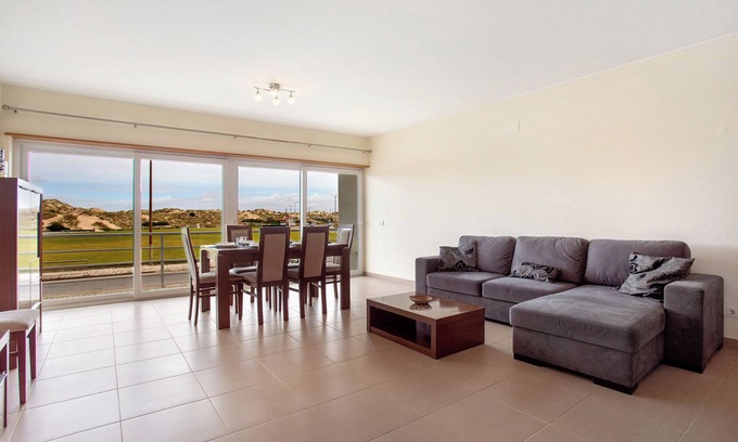 Peniche de Cima Apartamento | Apartamento 'A O - Apartamento Gâmboa' con vistas al mar, terraza compartida y Wi-Fi