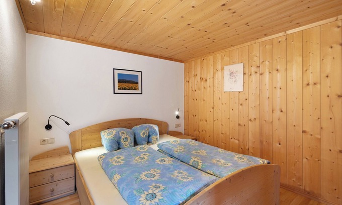 Valle di Casies Apartamento | Apartamento 'Almrausch' con vistas a la montaña, terraza compartida y Wi-Fi